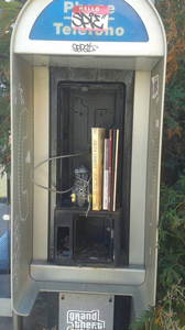 Old Phone Booth Davis Square Somerville, Ma